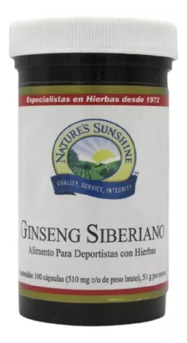 Pastillas naturales para la energía - Ginseng Siberiano