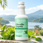 Clorofila líquida Nature's Sunshine en Costa Rica con sabor a menta