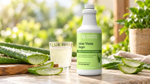 Aloe Nature's Sunshine en Costa Rica con jugo de aloe vera y sábila natural